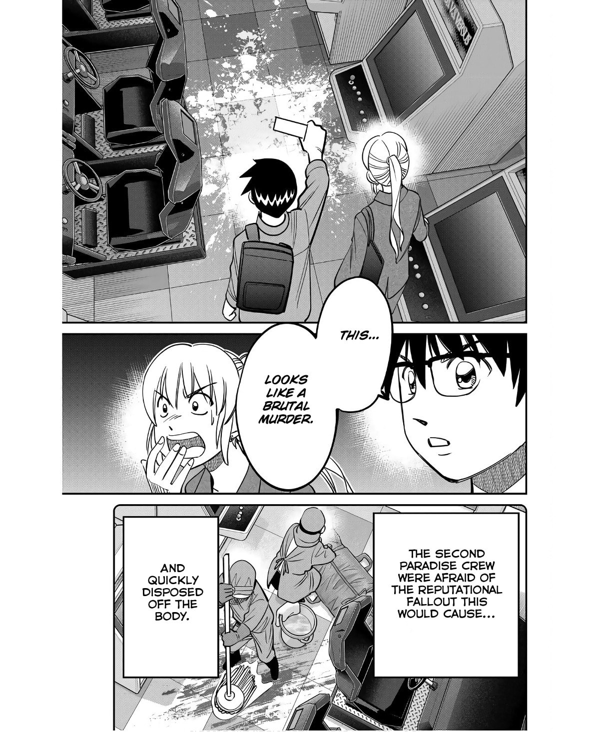 Read Q.E.D. iff chapter 50 image 34 on Lezhin
