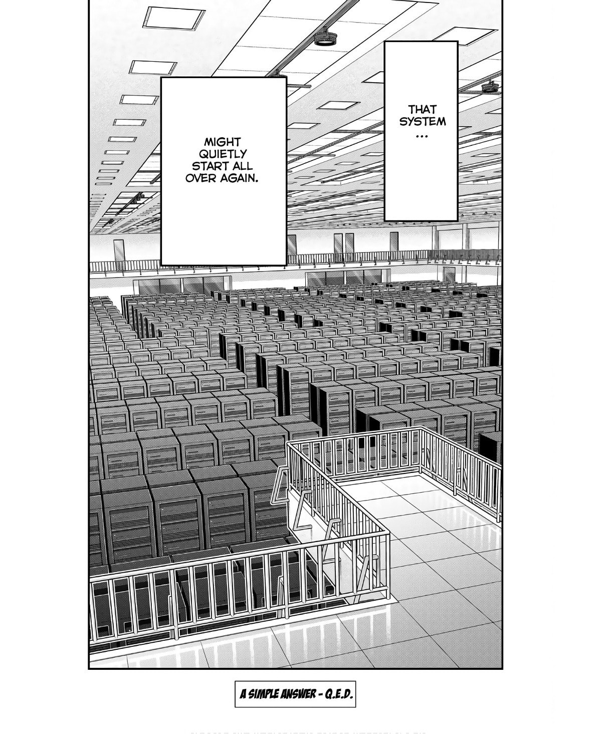 Read Q.E.D. iff chapter 50 image 95 on Lezhin