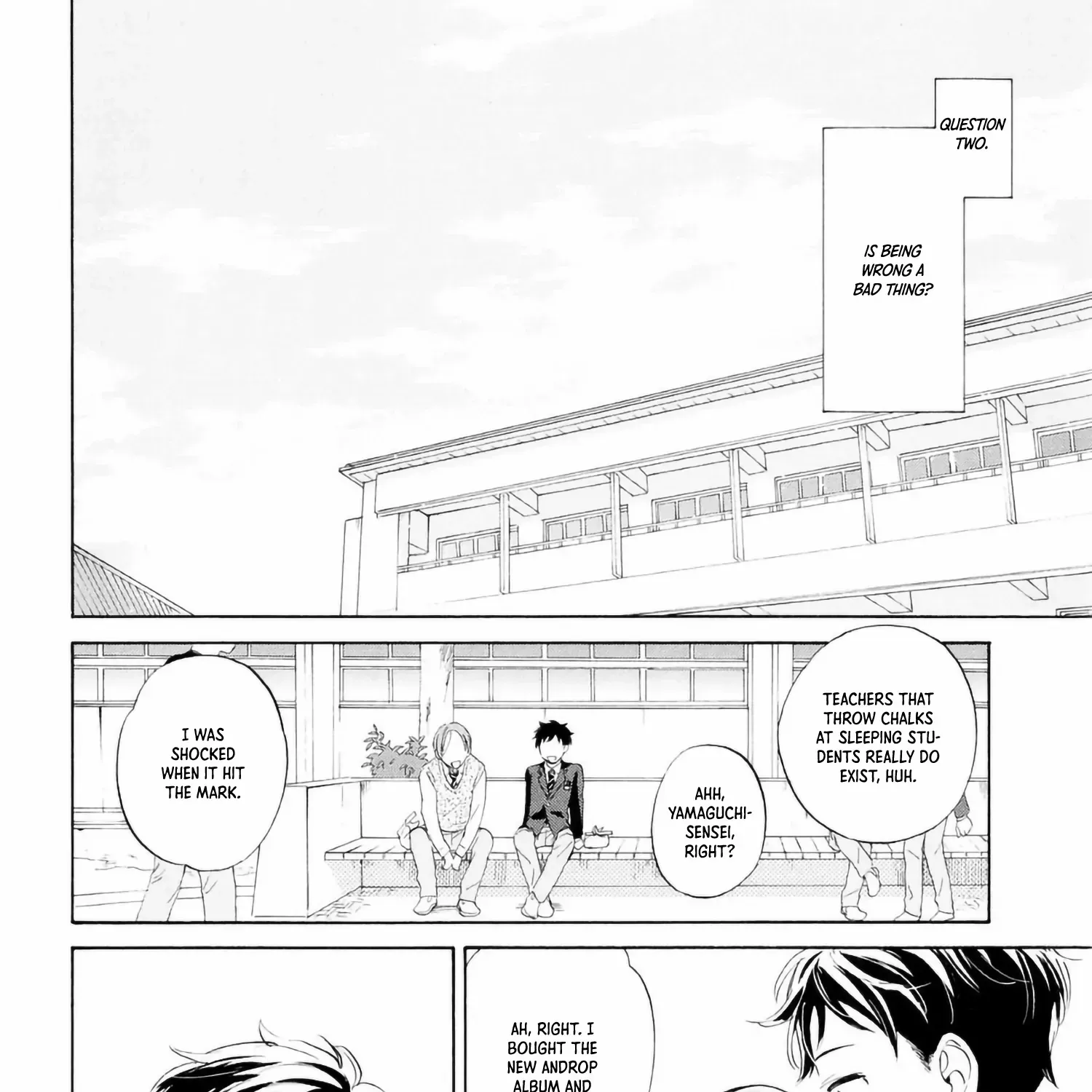 Read Q3 - The Answer Is, Please Wait a Little chapter 2 image 3 on Lezhin