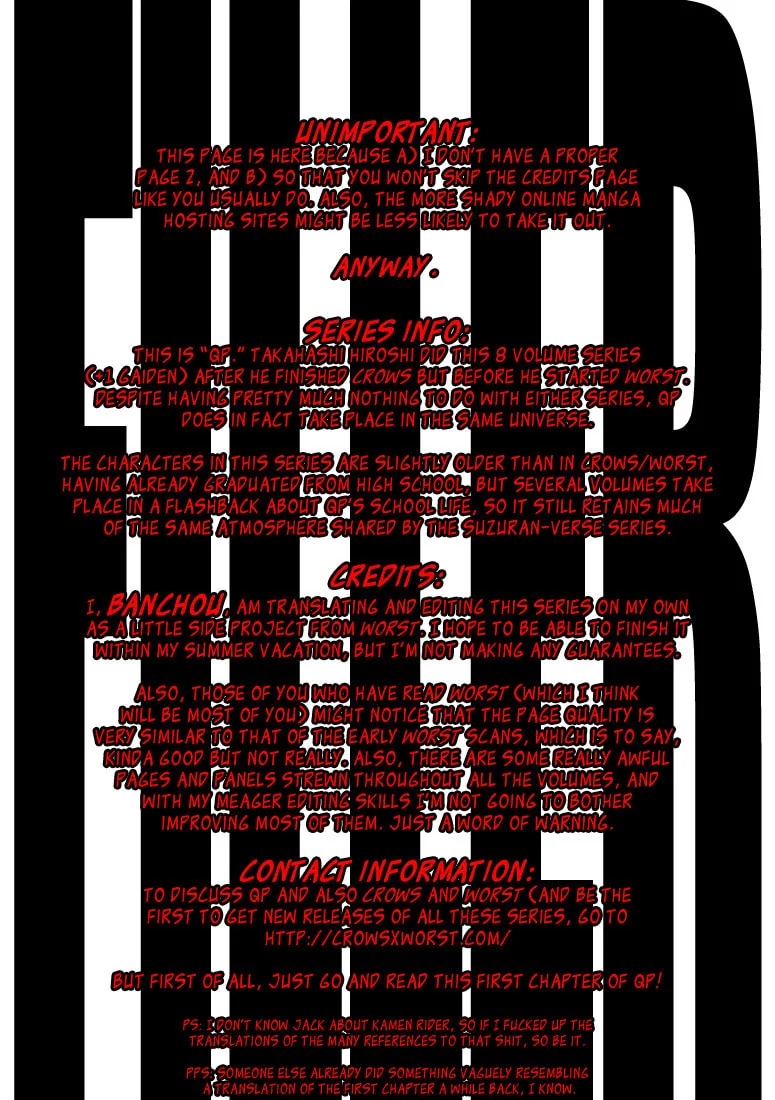 Read QP chapter 1 image 1 on Lezhin