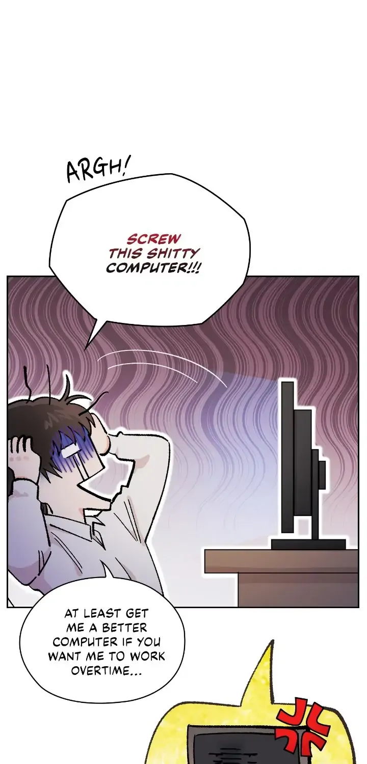 Read Quiet in the Office! chapter 1 image 7 on Lezhin