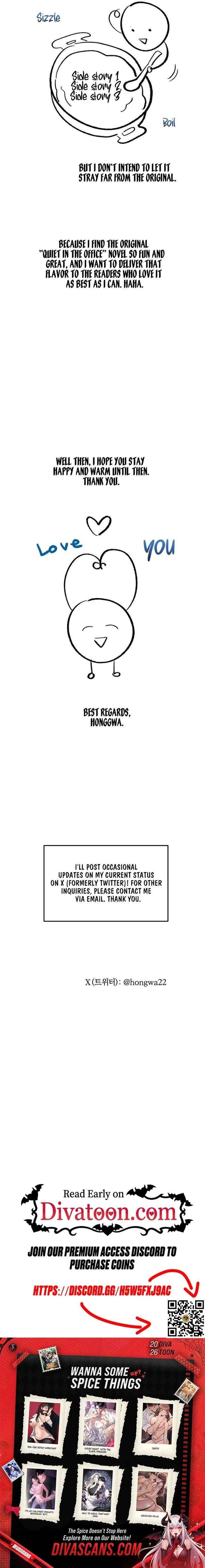 Read Quiet in the Office! chapter 106 image 10 on Lezhin