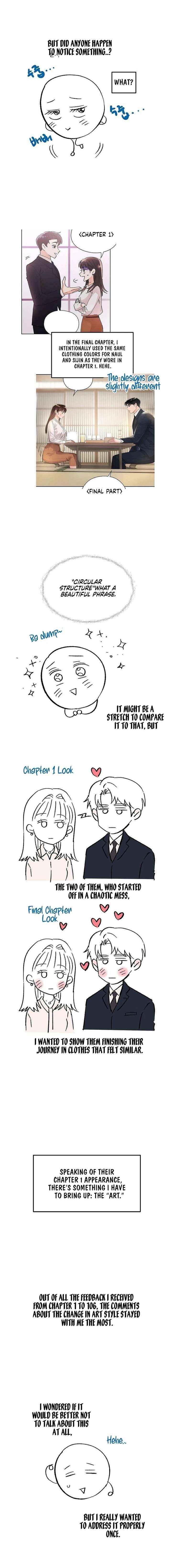 Read Quiet in the Office! chapter 106 image 2 on Lezhin