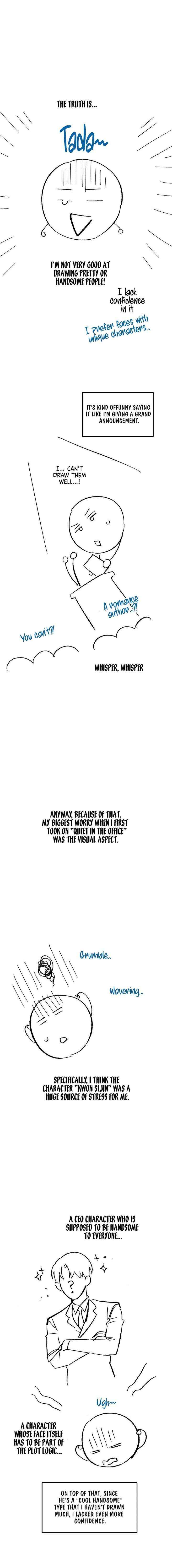 Read Quiet in the Office! chapter 106 image 3 on Lezhin