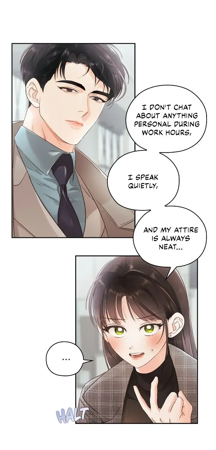 Read Quiet in the Office! chapter 13 image 17 on Lezhin