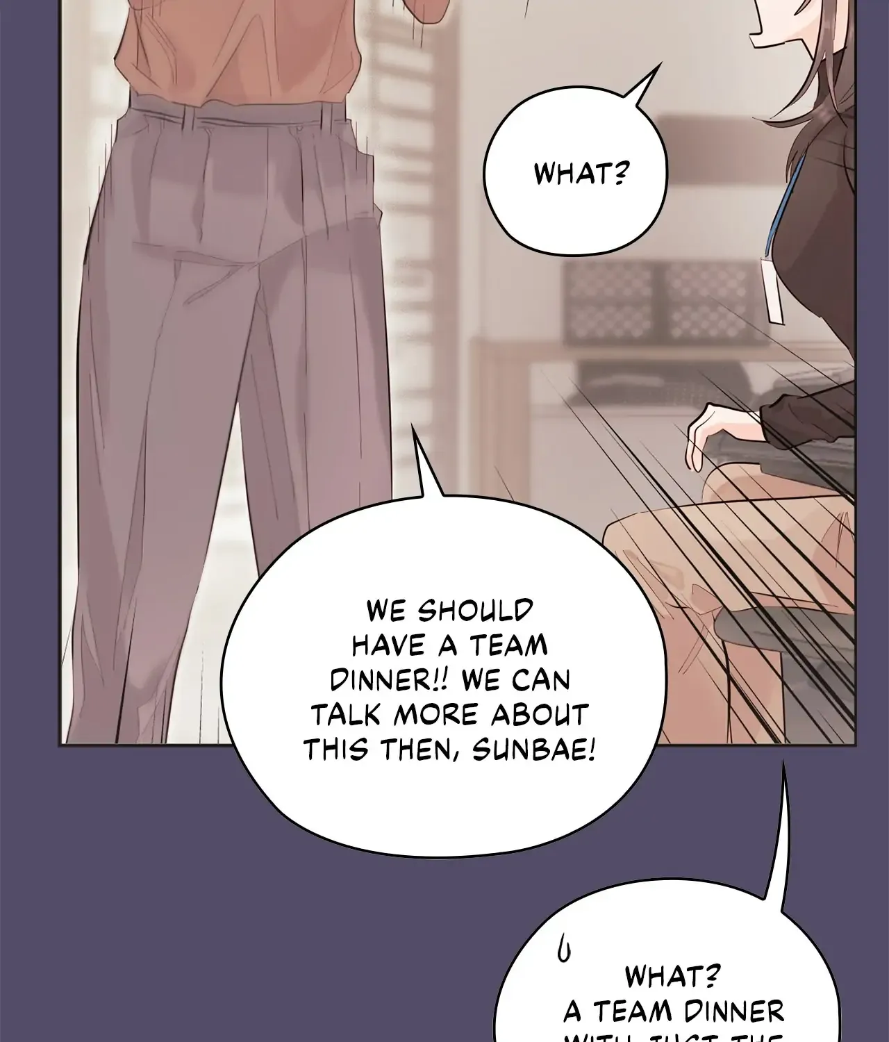 Read Quiet in the Office! chapter 16 image 3 on Lezhin