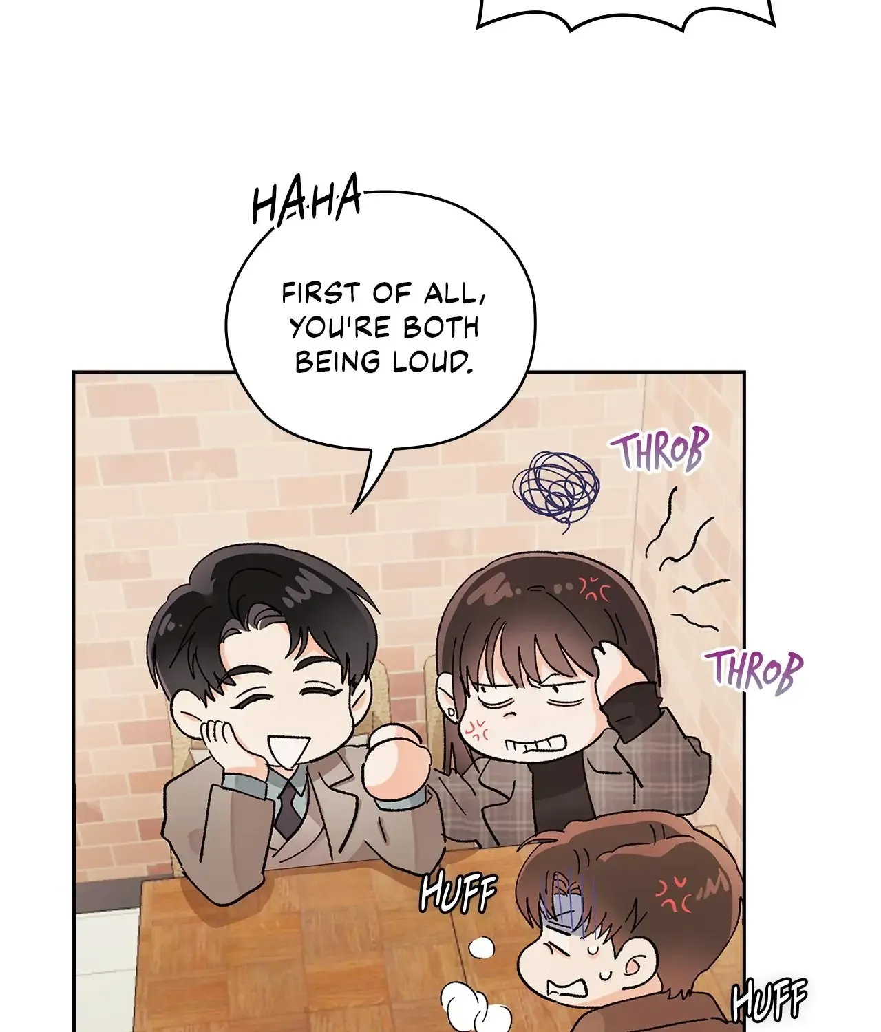 Read Quiet in the Office! chapter 17 image 6 on Lezhin