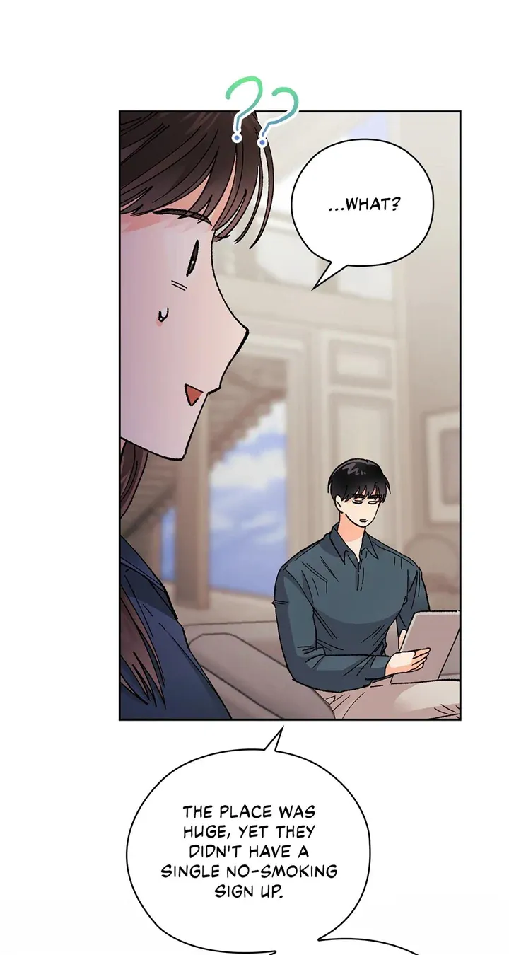 Read Quiet in the Office! chapter 25 image 44 on Lezhin