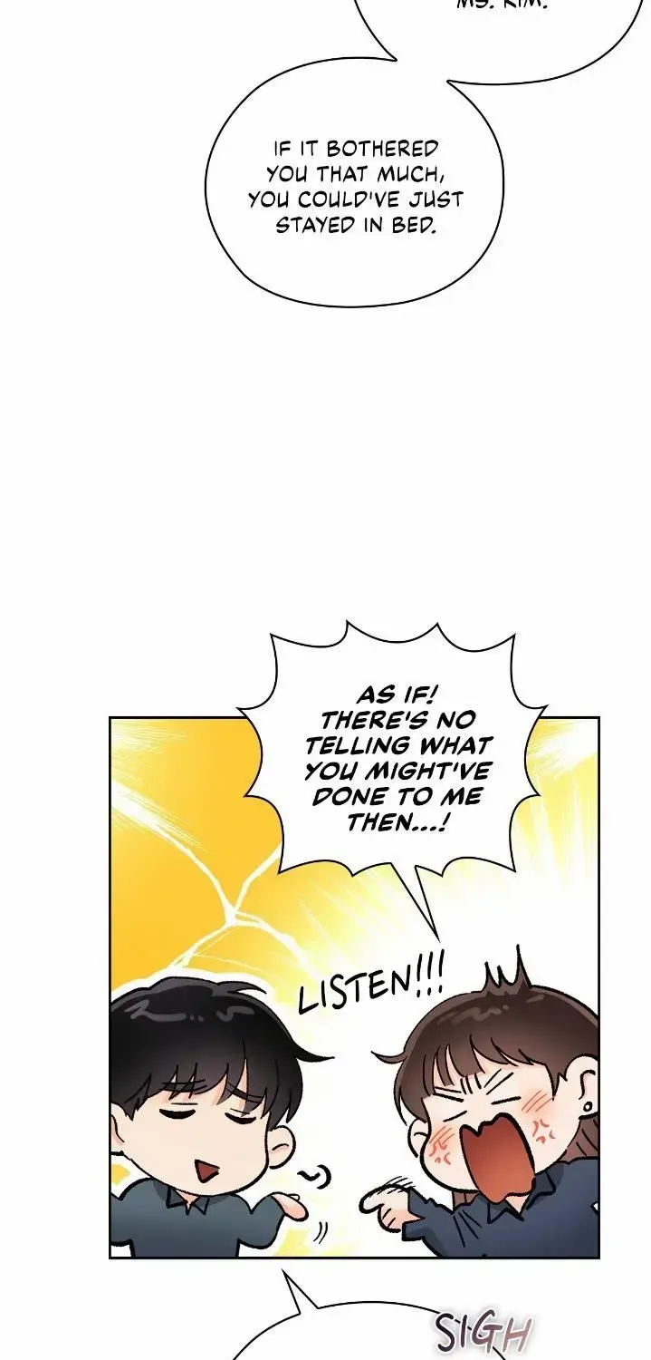Read Quiet in the Office! chapter 27 image 47 on Lezhin