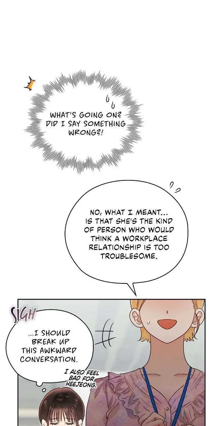 Read Quiet in the Office! chapter 30 image 31 on Lezhin