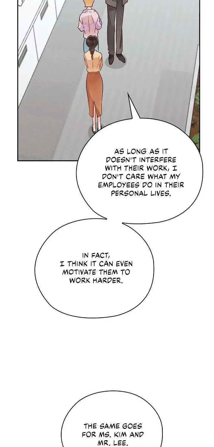 Read Quiet in the Office! chapter 30 image 40 on Lezhin