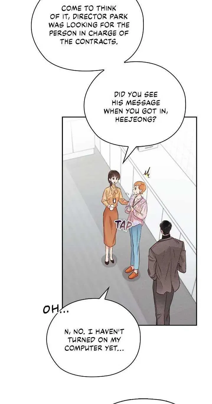 Read Quiet in the Office! chapter 30 image 43 on Lezhin