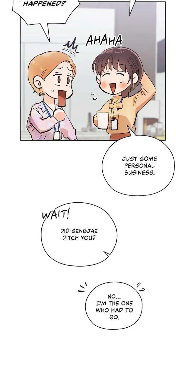 Read Quiet in the Office! chapter 30 image 5 on Lezhin
