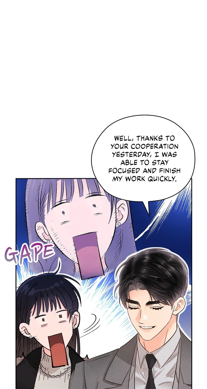 Read Quiet in the Office! chapter 35 image 56 on Lezhin