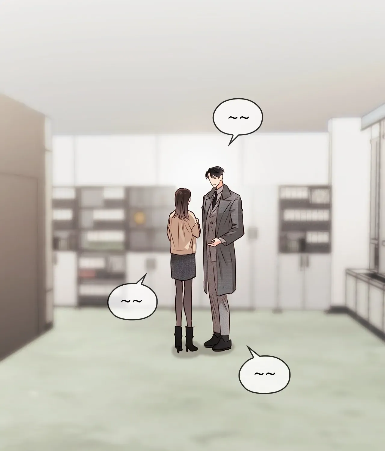 Read Quiet in the Office! chapter 37 image 33 on Lezhin