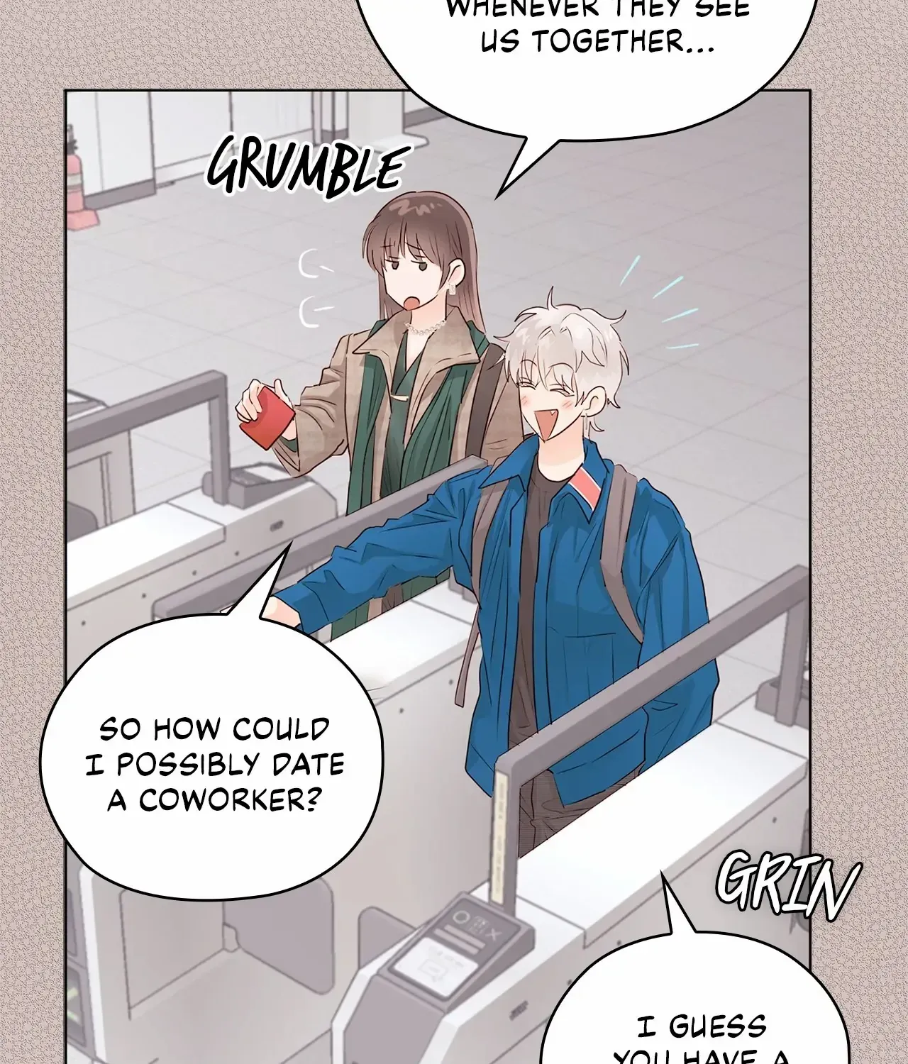 Read Quiet in the Office! chapter 38 image 64 on Lezhin
