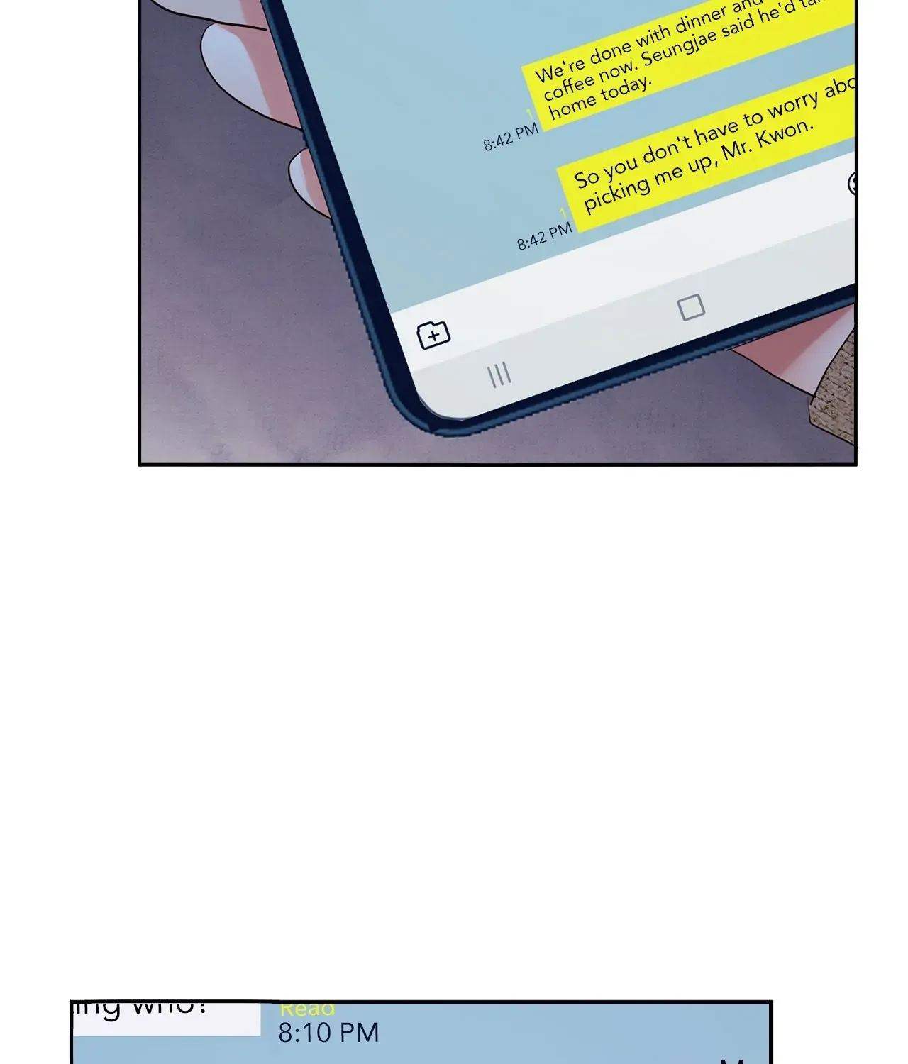 Read Quiet in the Office! chapter 38 image 94 on Lezhin