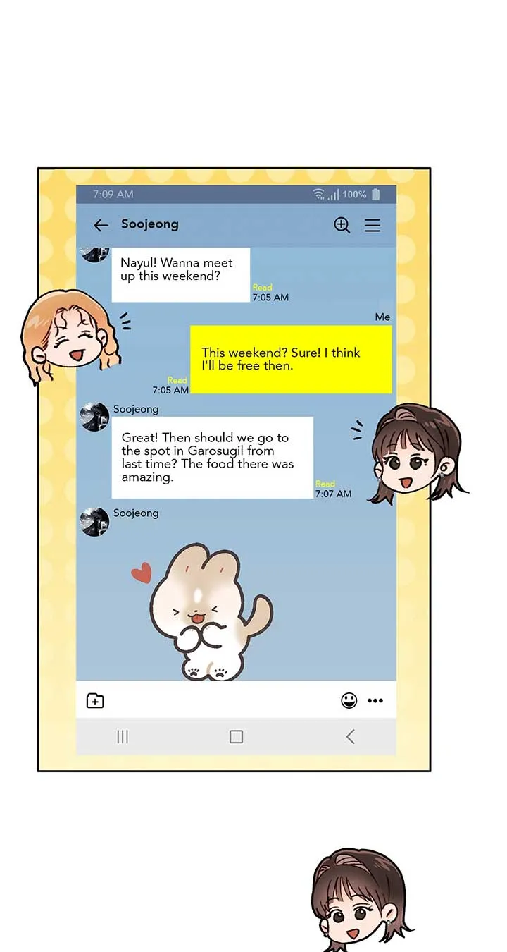 Read Quiet in the Office! chapter 41 image 3 on Lezhin