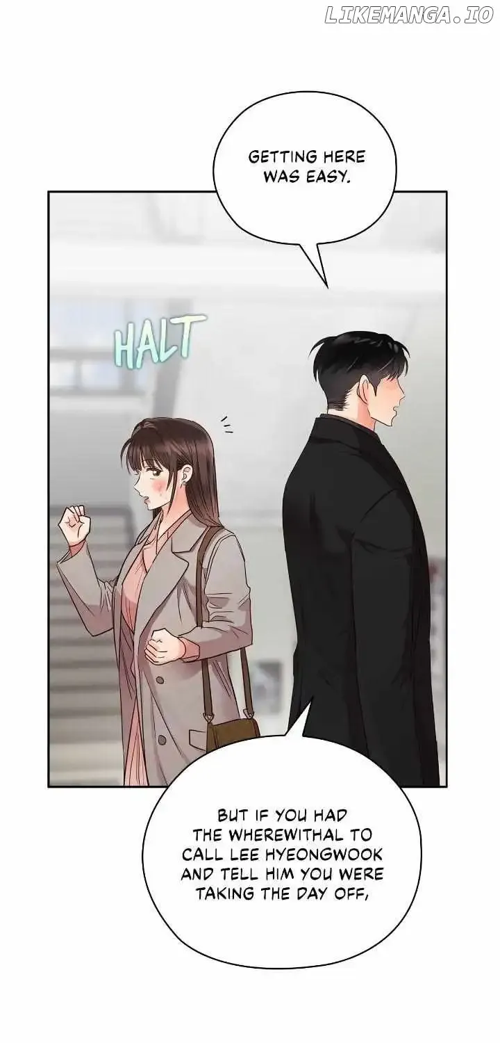Read Quiet in the Office! chapter 44 image 1 on Lezhin