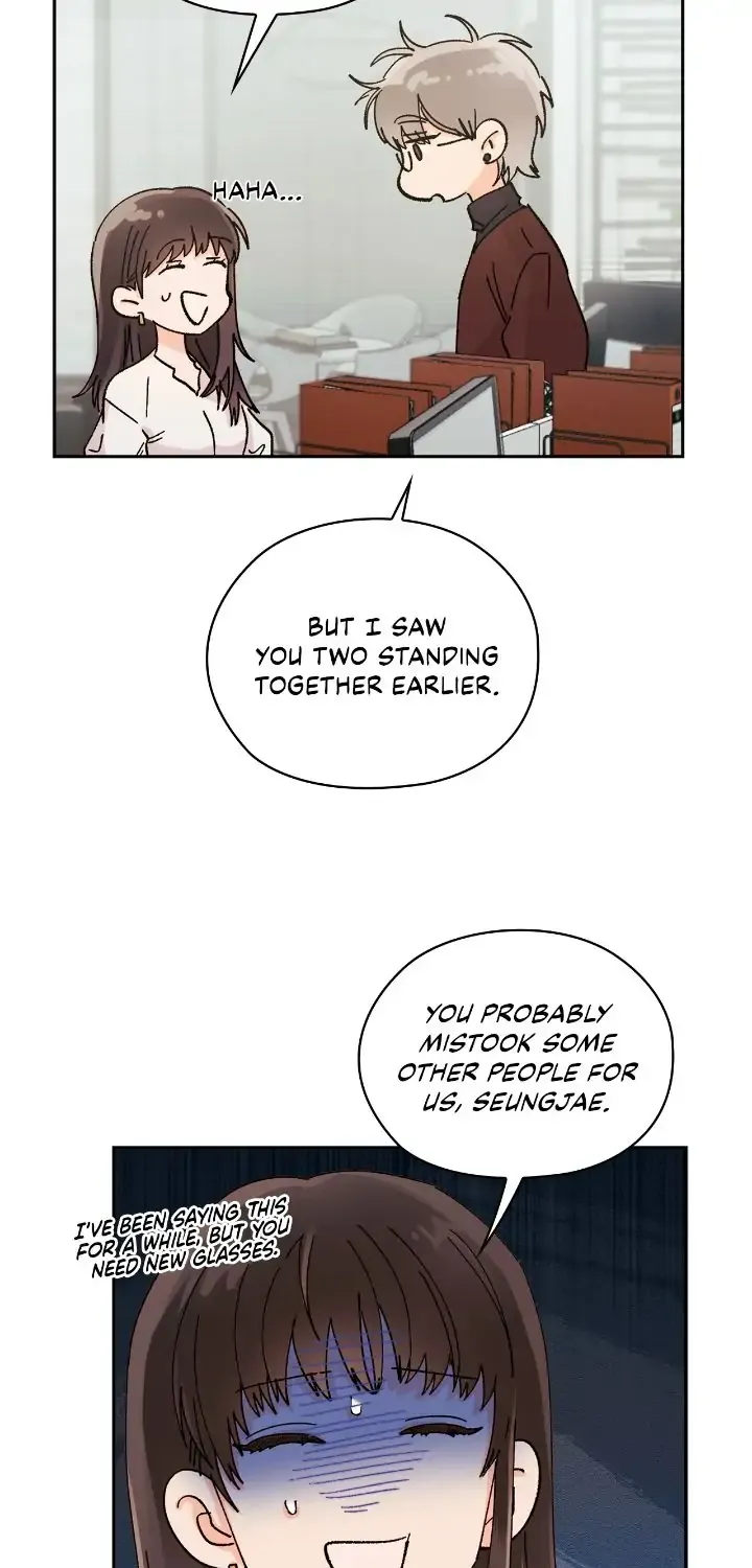 Read Quiet in the Office! chapter 5 image 28 on Lezhin