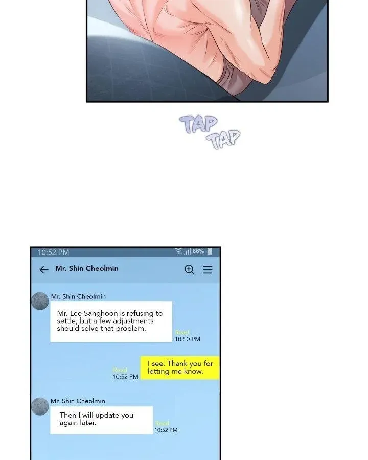 Read Quiet in the Office! chapter 51 image 2 on Lezhin