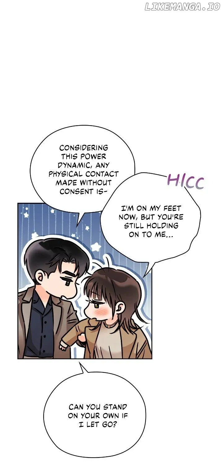 Read Quiet in the Office! chapter 54 image 8 on Lezhin