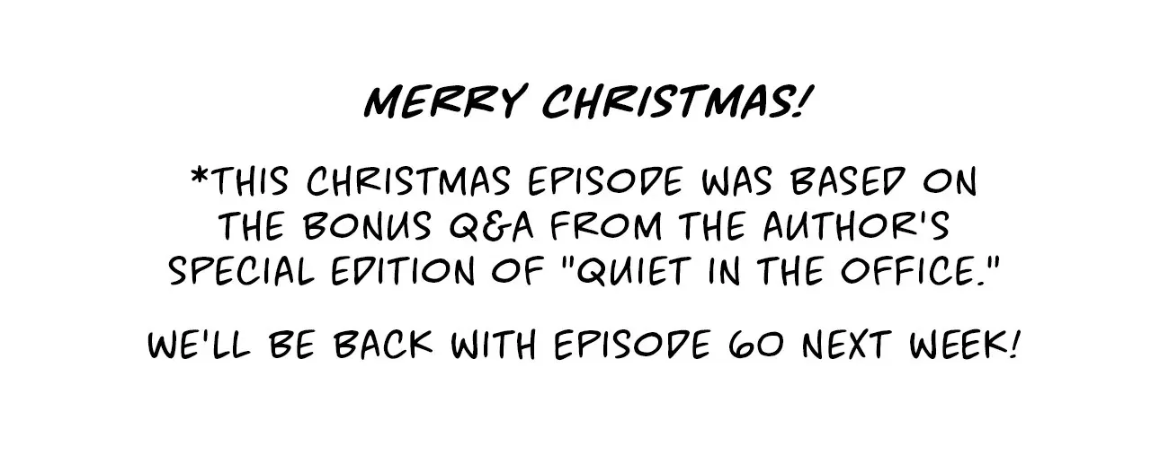 Read Quiet in the Office! chapter 59.5 image 49 on Lezhin