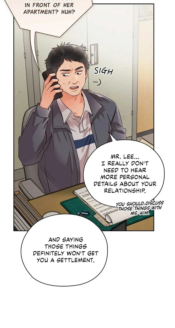 Read Quiet in the Office! chapter 59 image 17 on Lezhin