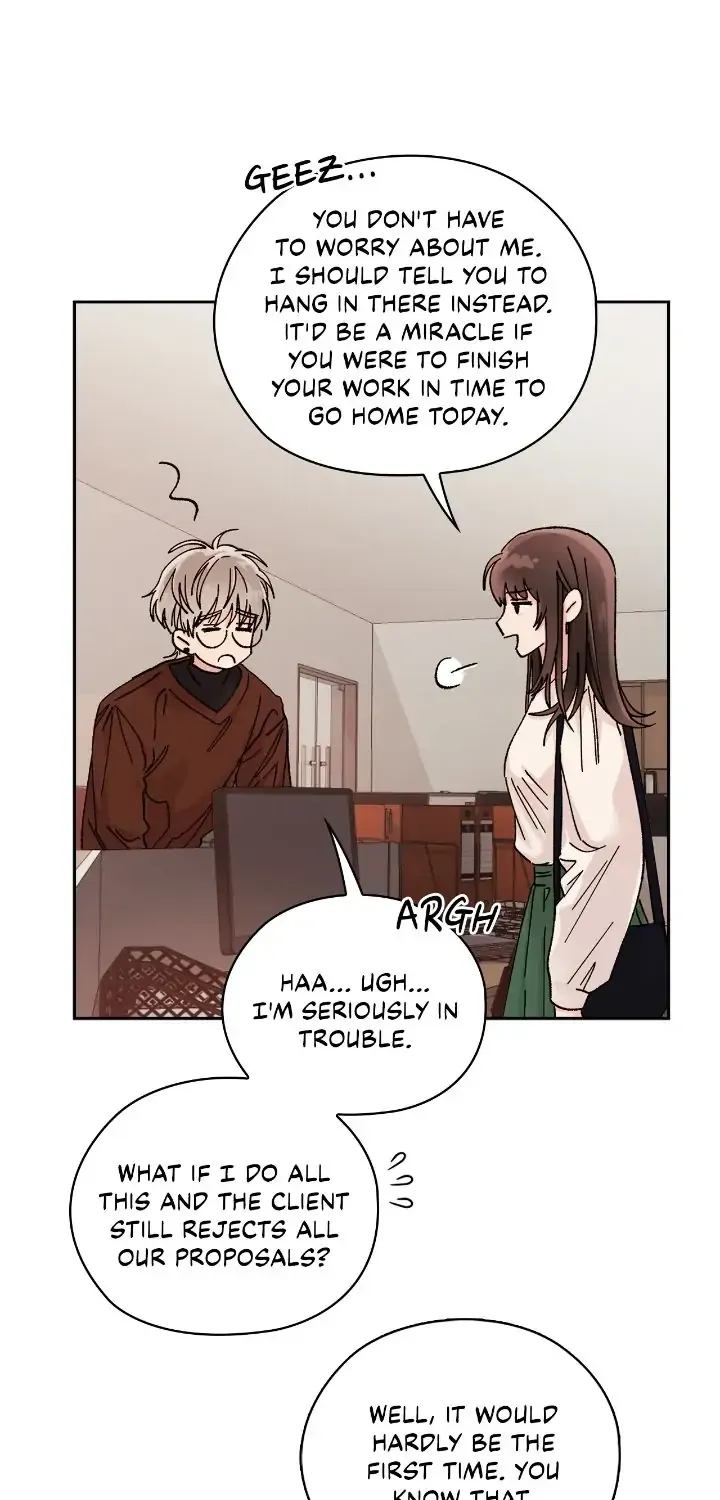 Read Quiet in the Office! chapter 6 image 7 on Lezhin