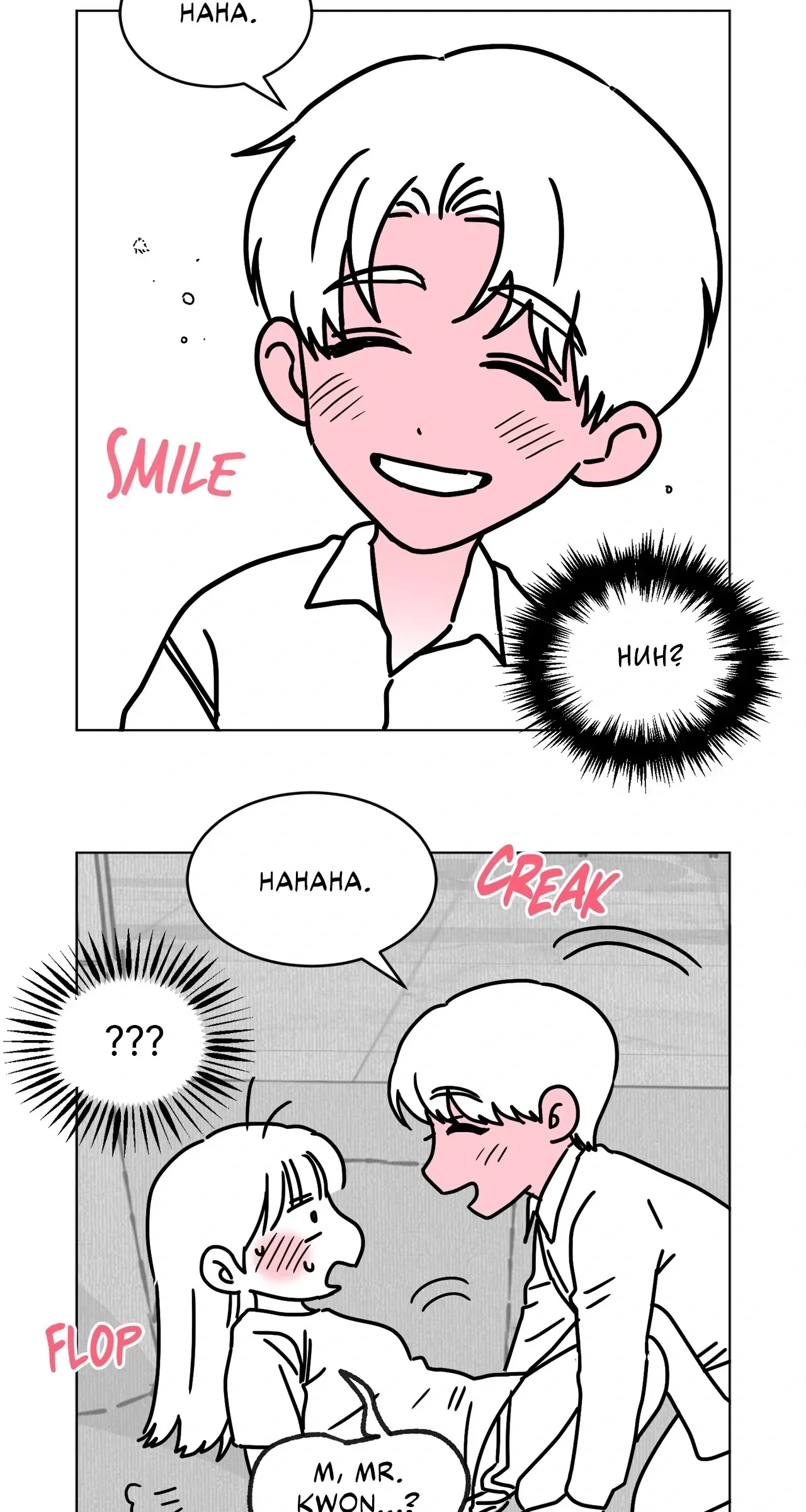 Read Quiet in the Office! chapter 65.5 image 8 on Lezhin