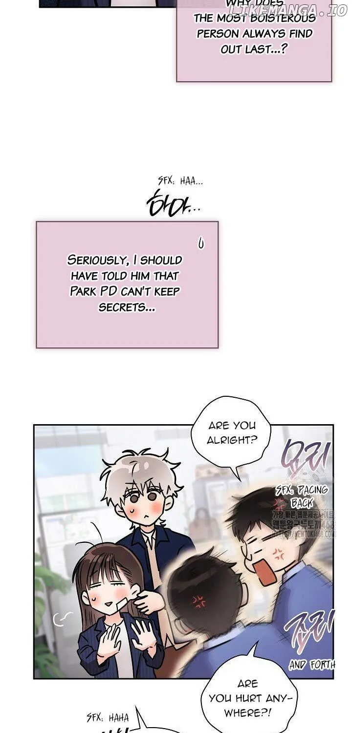 Read Quiet in the Office! chapter 71 image 32 on Lezhin