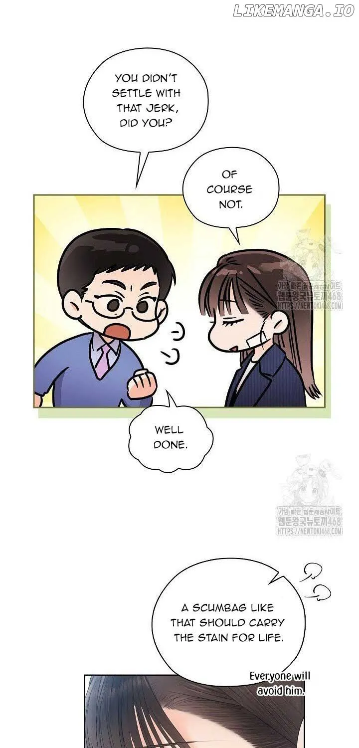 Read Quiet in the Office! chapter 71 image 47 on Lezhin