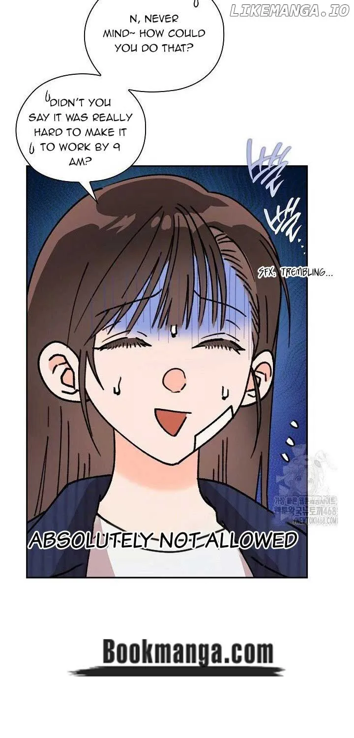 Read Quiet in the Office! chapter 71 image 6 on Lezhin