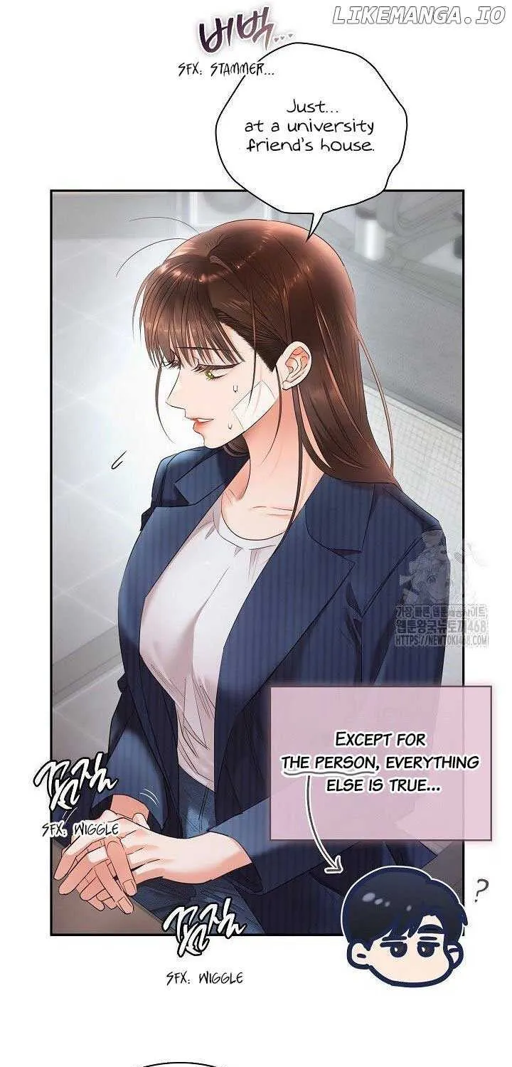 Read Quiet in the Office! chapter 71 image 8 on Lezhin