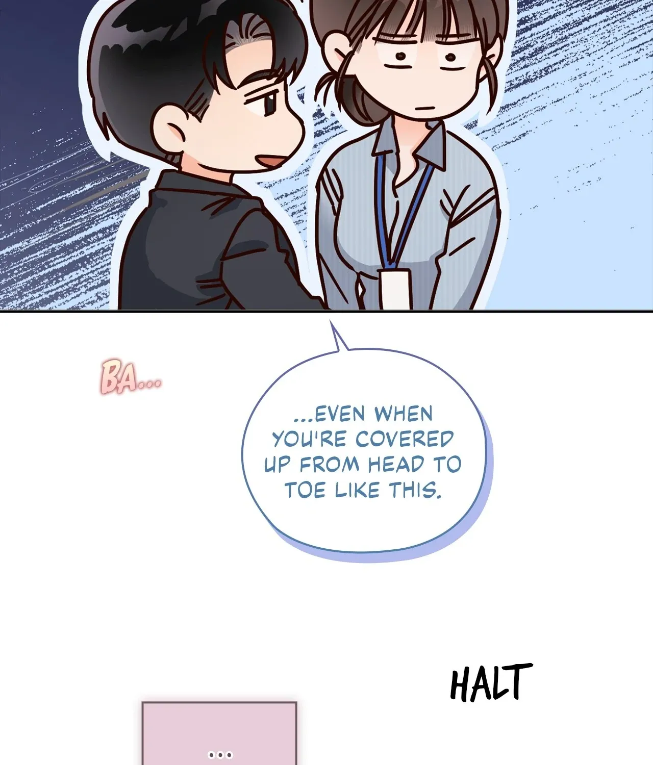 Read Quiet in the Office! chapter 82 image 18 on Lezhin