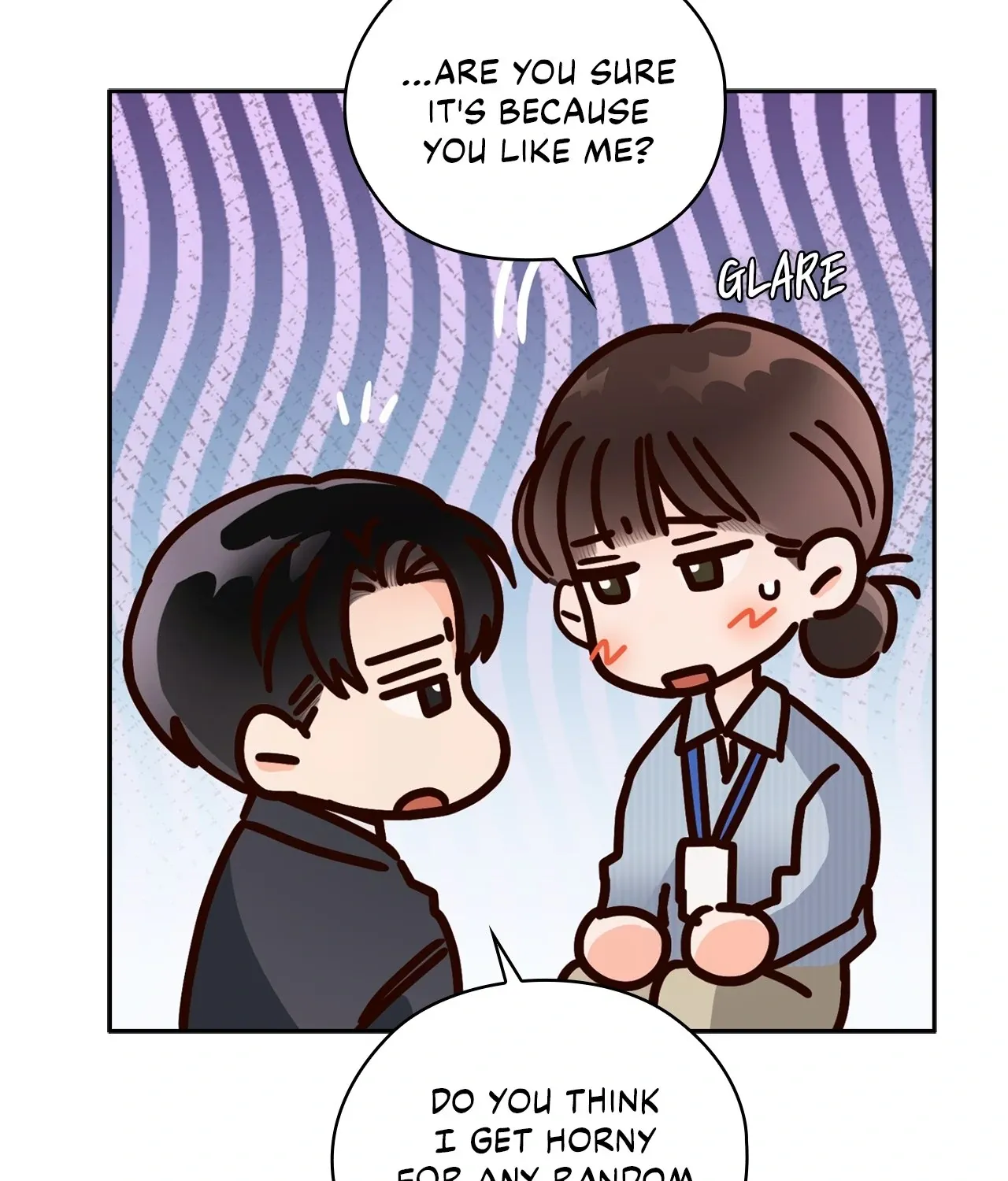 Read Quiet in the Office! chapter 82 image 20 on Lezhin