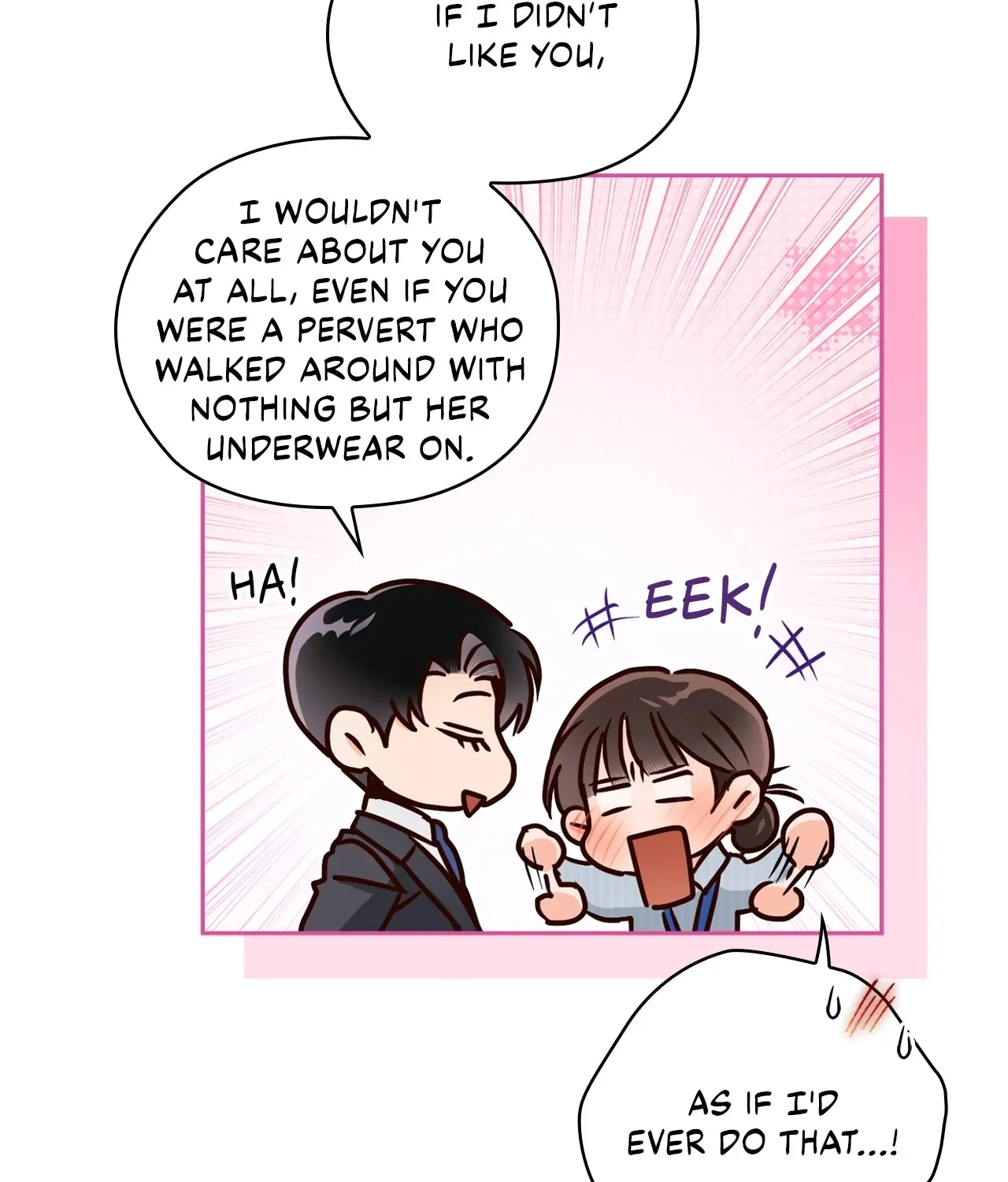 Read Quiet in the Office! chapter 82 image 4 on Lezhin