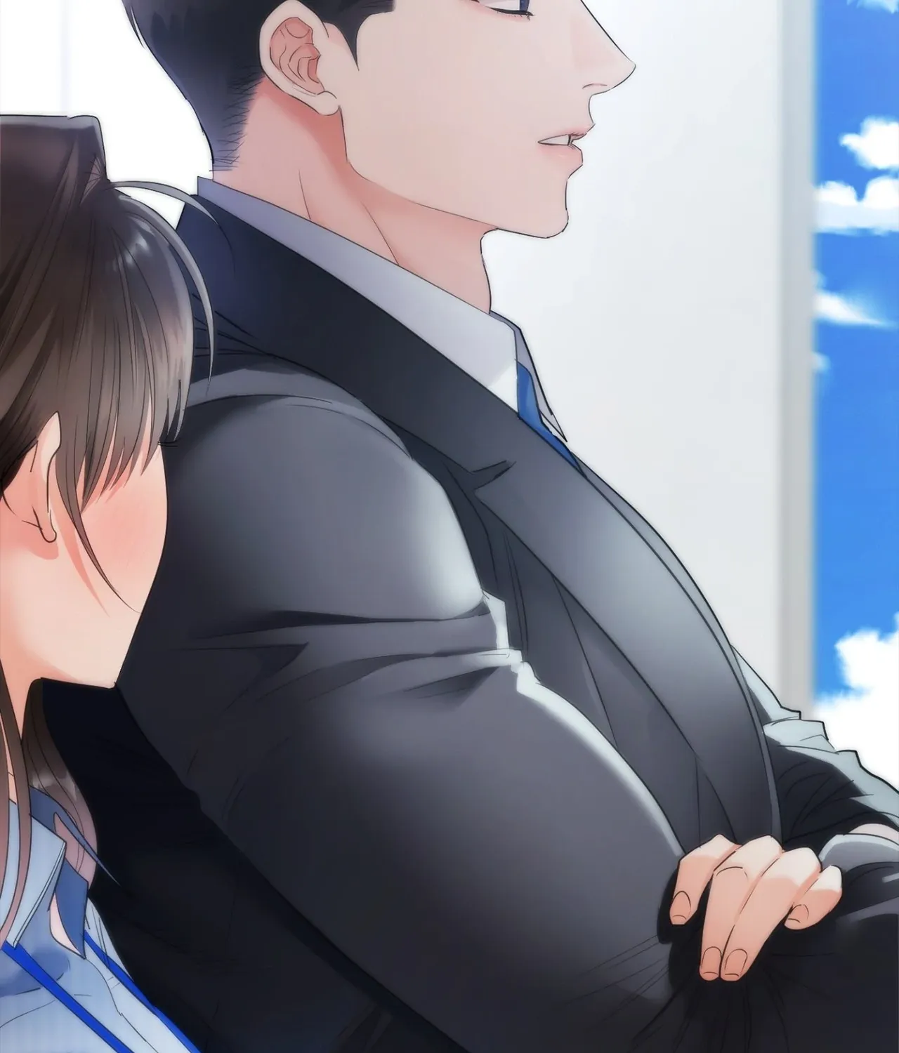 Read Quiet in the Office! chapter 83 image 154 on Lezhin