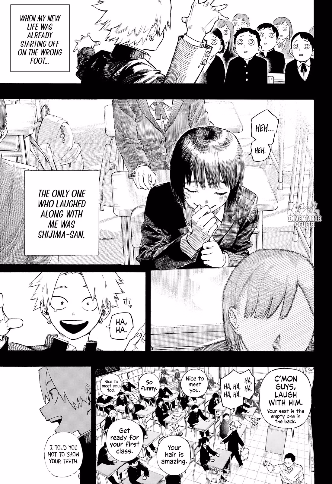 Read Quit Laughing, Shijima chapter 0 image 15 on Lezhin