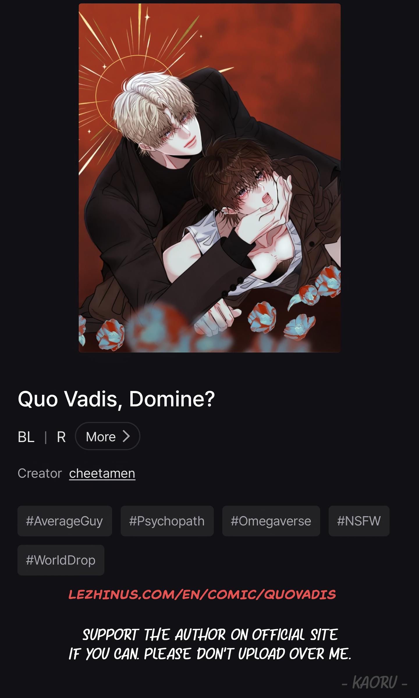 Quo Vadis, Domine? Chapter 21.1 page 42 - 