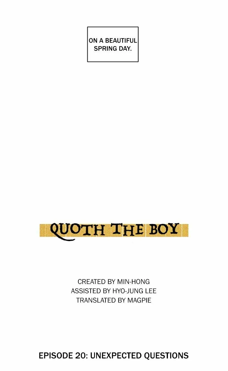 Read Quoth the Boy chapter 20 image 3 on Lezhin