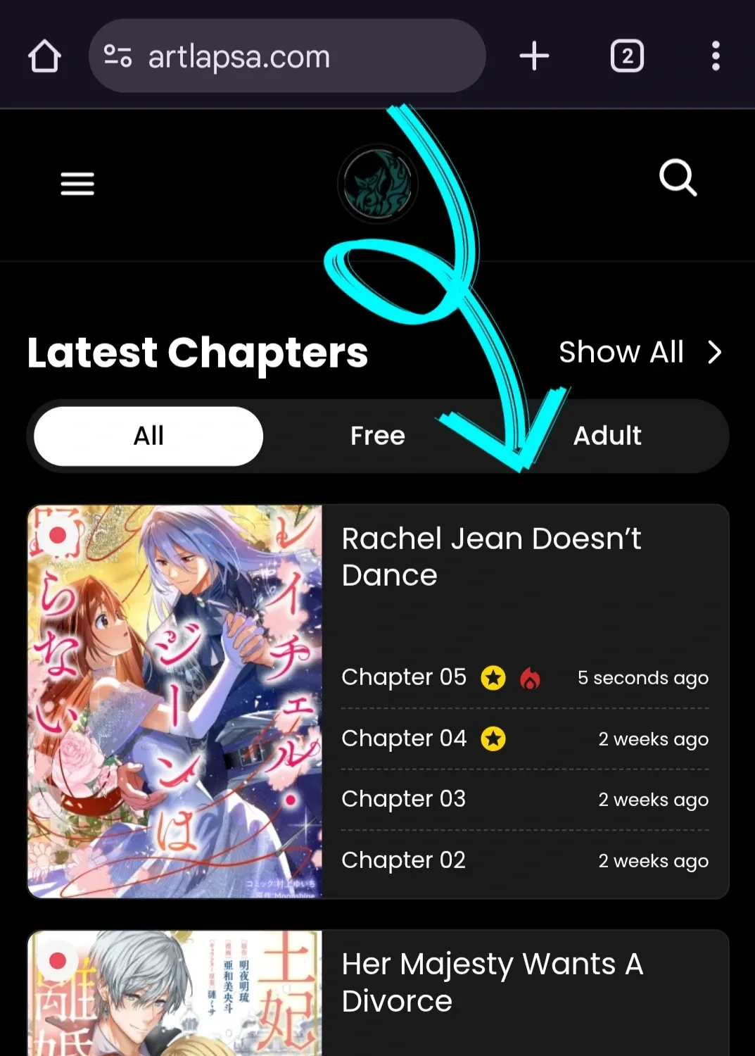 Read Rachel Jean Doesn’t Dance chapter 3 image 1 on Lezhin