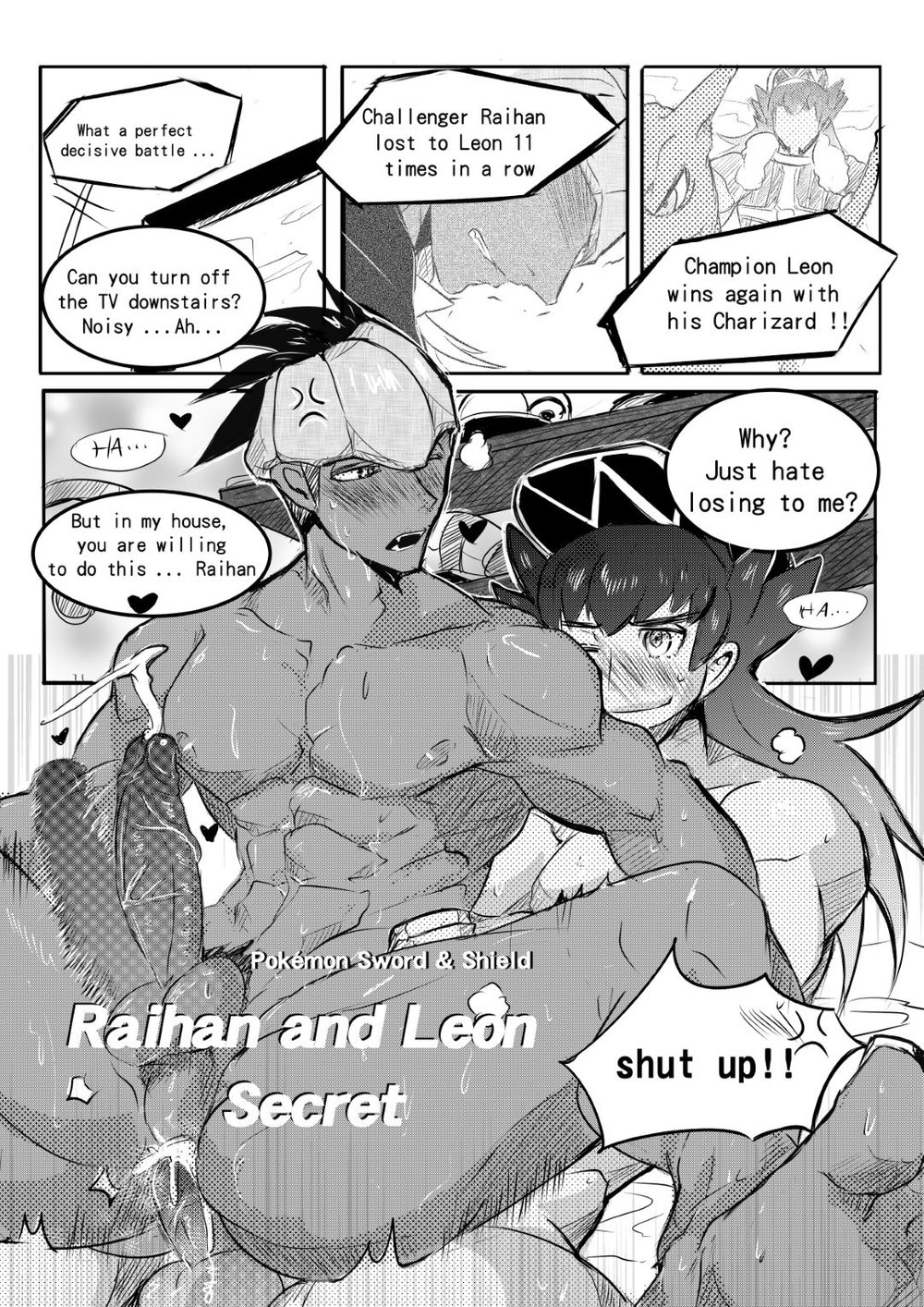 Read Raihan & Leon Secret chapter 1 image 1 on Lezhin