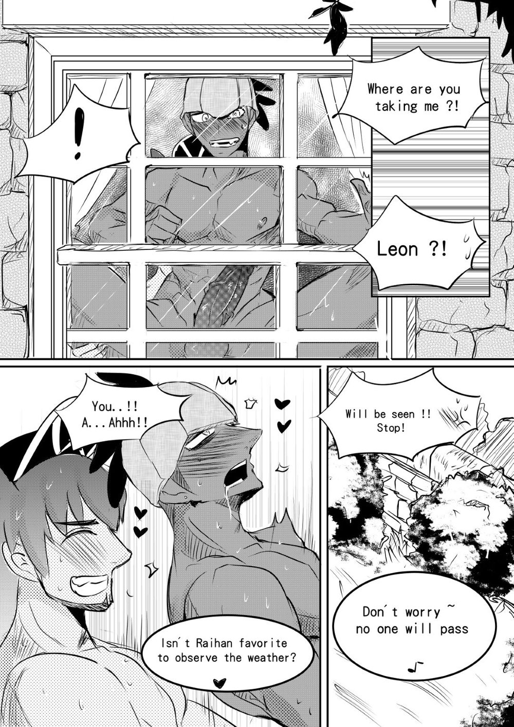 Read Raihan & Leon Secret chapter 1 image 4 on Lezhin