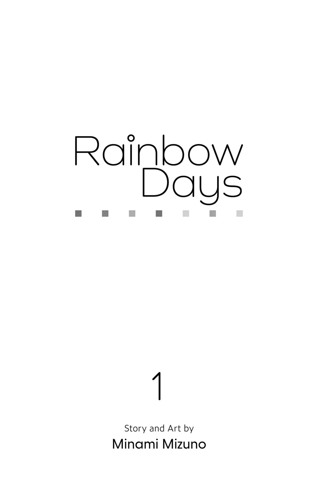 Read Rainbow Days chapter 0 image 1 on Lezhin