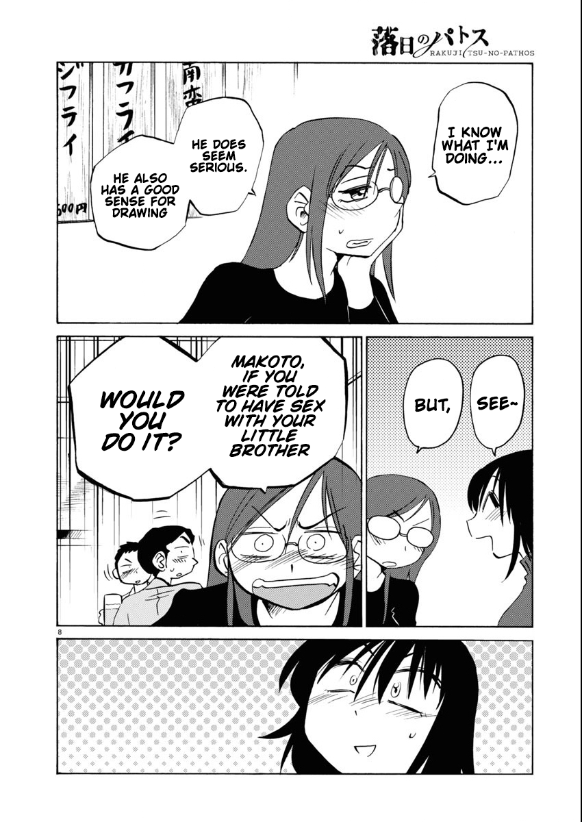 Read Rakujitsu no Pathos chapter 115 image 8 on Lezhin