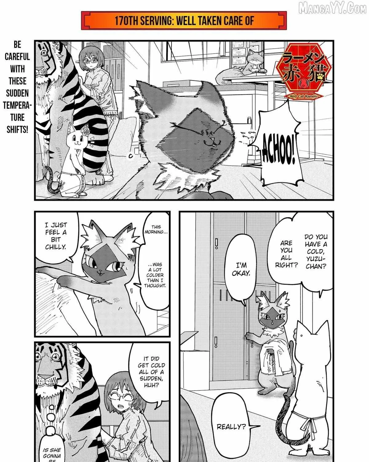Read Ramen Aka Neko chapter 170 image 1 on Lezhin