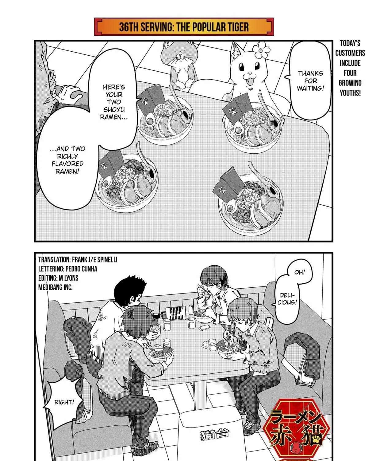 Read Ramen Aka Neko chapter 36 image 1 on Lezhin