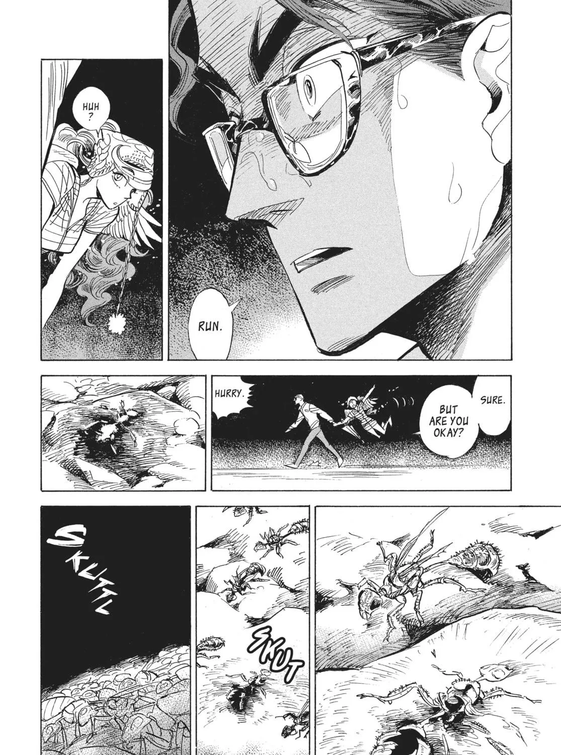 Read Ran and the Gray World chapter 12 image 46 on Lezhin