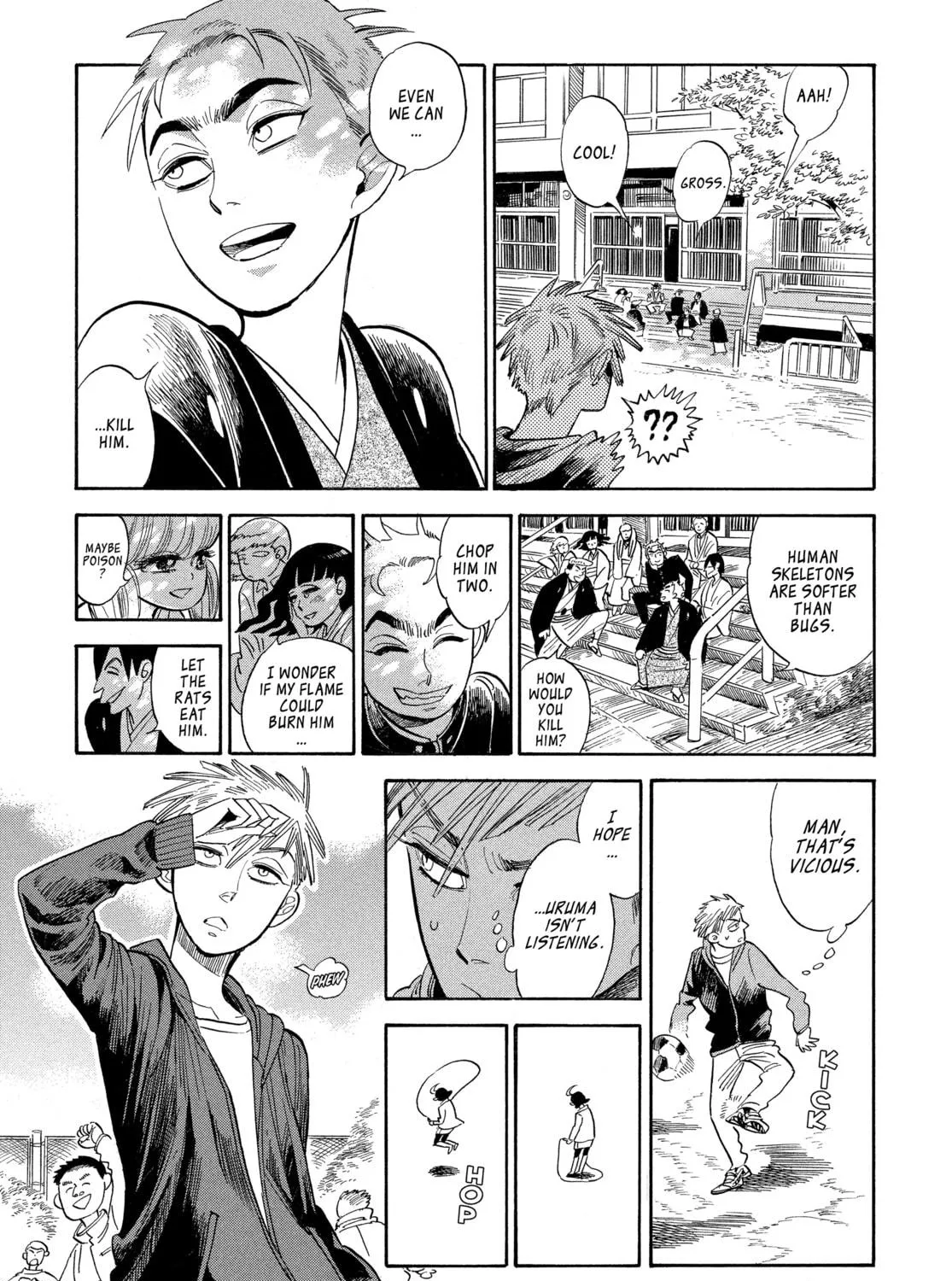 Read Ran and the Gray World chapter 25 image 8 on Lezhin